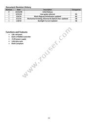 NHD-12864WG-FTFH-VZ# Datasheet Page 2