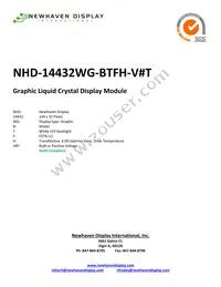 NHD-14432WG-BTFH-V#T Datasheet Cover