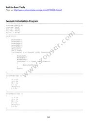 NHD-16032BZ-FL-YBW Datasheet Page 10