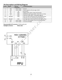 NHD-16032BZ-FSW-GBW Datasheet Page 4