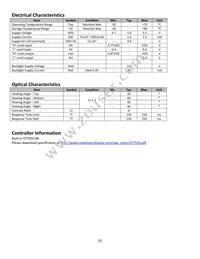 NHD-16032BZ-FSW-GBW Datasheet Page 5