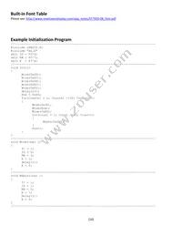 NHD-16032BZ-FSW-GBW Datasheet Page 10