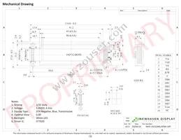 NHD-19232WG-BTMI-V#T Datasheet Page 3