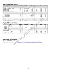 NHD-19232WG-BTMI-V#T Datasheet Page 5