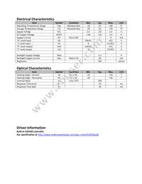 NHD-2.4-240320SF-CTXI# Datasheet Page 5