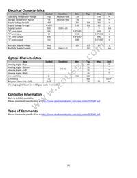 NHD-2.4-240320SF-CTXI#-F1 Datasheet Page 6