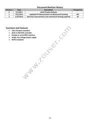 NHD-2.7-12864UCY3 Datasheet Page 2