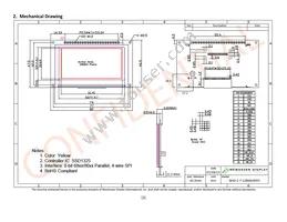 NHD-2.7-12864UMY3 Datasheet Page 3