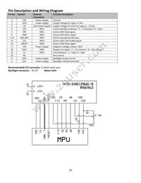 NHD-240128WG-BTFH-VZ# Datasheet Page 4