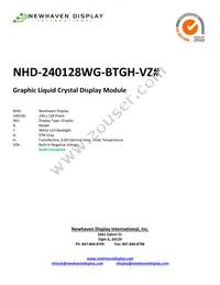 NHD-240128WG-BTGH-VZ# Datasheet Cover