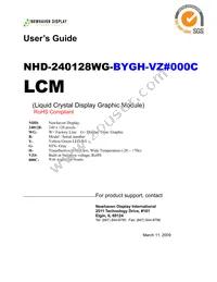 NHD-240128WG-BYGH-VZ#000C Datasheet Cover