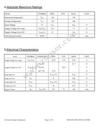 NHD-240128WG-BYGH-VZ#000C Datasheet Page 5