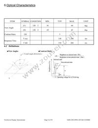 NHD-240128WG-BYGH-VZ#000C Datasheet Page 6