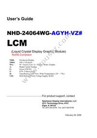 NHD-24064WG-AGYH-VZ# Datasheet Cover