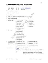 NHD-24064WG-ATFH-VZ#000CB Datasheet Page 3