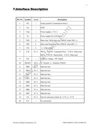 NHD-24064WG-ATFH-VZ#000CB Datasheet Page 7