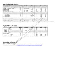 NHD-24064WG-AYYH-VZ# Datasheet Page 5