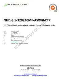 NHD-3.5-320240MF-ASXV#-CTP Cover