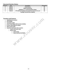 NHD-3.5-320240MF-ASXV#-CTP Datasheet Page 2