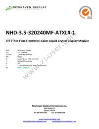 NHD-3.5-320240MF-ATXL#-1 Datasheet Cover