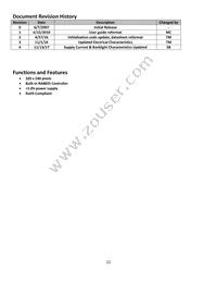 NHD-320240WG-BOTFH-VZ# Datasheet Page 2