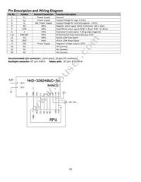 NHD-320240WG-BOTFH-VZ# Datasheet Page 4
