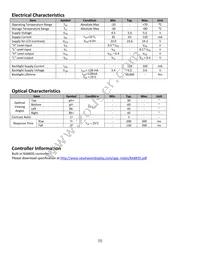 NHD-320240WG-BOTFH-VZ# Datasheet Page 5