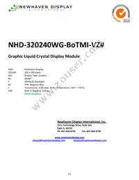 NHD-320240WG-BOTMI-VZ# Datasheet Cover