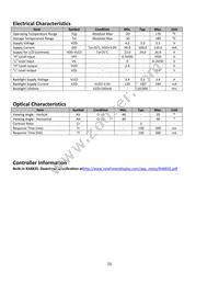 NHD-320240WG-BOTMI-VZ# Datasheet Page 5