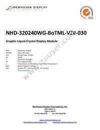 NHD-320240WG-BOTML-VZ#030 Cover