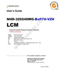 NHD-320240WG-BXFFH-VZ# Datasheet Cover