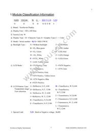 NHD-320240WG-BXFGH-VZ# Datasheet Page 3