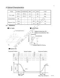 NHD-320240WG-BXFGH-VZ# Datasheet Page 6