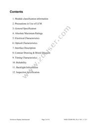 NHD-320240WG-BXFMI-VZ Datasheet Page 2