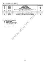 NHD-320240WG-BXTFH-VZ# Datasheet Page 2