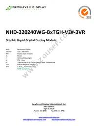 NHD-320240WG-BXTGH-VZ#-3VR Datasheet Cover