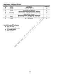 NHD-320240WG-BXTGH-VZ#-3VR Datasheet Page 2