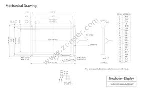 NHD-320240WG-COTFH-VZ# Datasheet Page 3