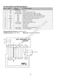 NHD-320240WG-COTFH-VZ# Datasheet Page 4