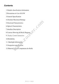 NHD-320240WG-COTFH-VZ#-010-80 Datasheet Page 3