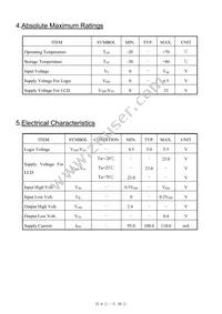 NHD-320240WG-COTFH-VZ#-010-80 Datasheet Page 6