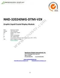 NHD-320240WG-DTMI-VZ# Datasheet Cover