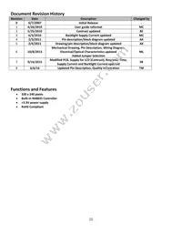 NHD-320240WX-COTFH-V#I040 Datasheet Page 2