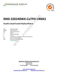 NHD-320240WX-COTFH-V#I041 Cover