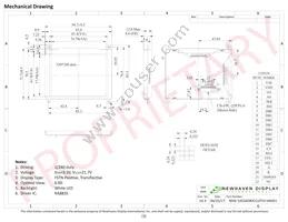 NHD-320240WX-COTFH-V#I041 Datasheet Page 3