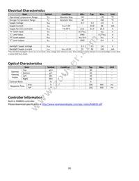 NHD-320240WX-COTFH-V#I041 Datasheet Page 6