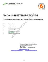 NHD-4.3-480272MF-ATXI#-T-1 Cover