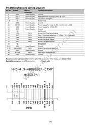 NHD-4.3-480800EF-CTXP# Datasheet Page 4