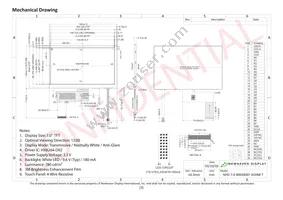 NHD-7.0-800480EF-ASXN#-T Datasheet Page 3