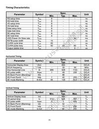 NHD-7.0-800480EF-ASXV#-T Datasheet Page 6